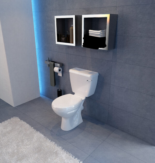 Atlas Watersaving CC Front Flush Box Set (Seat optional) - Image 2