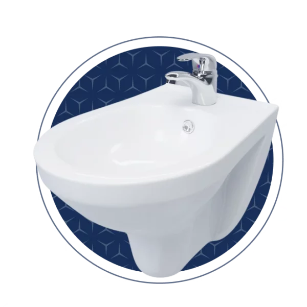 Atlas Geo Wall Hung Bidet