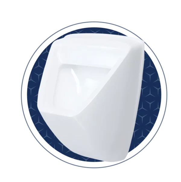 Atlas Geo Back Entry Urinal