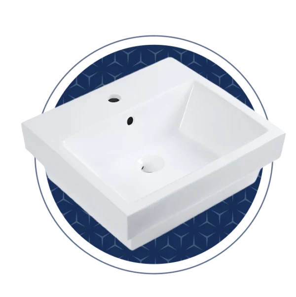 Kwando Countertop Basin 1TH